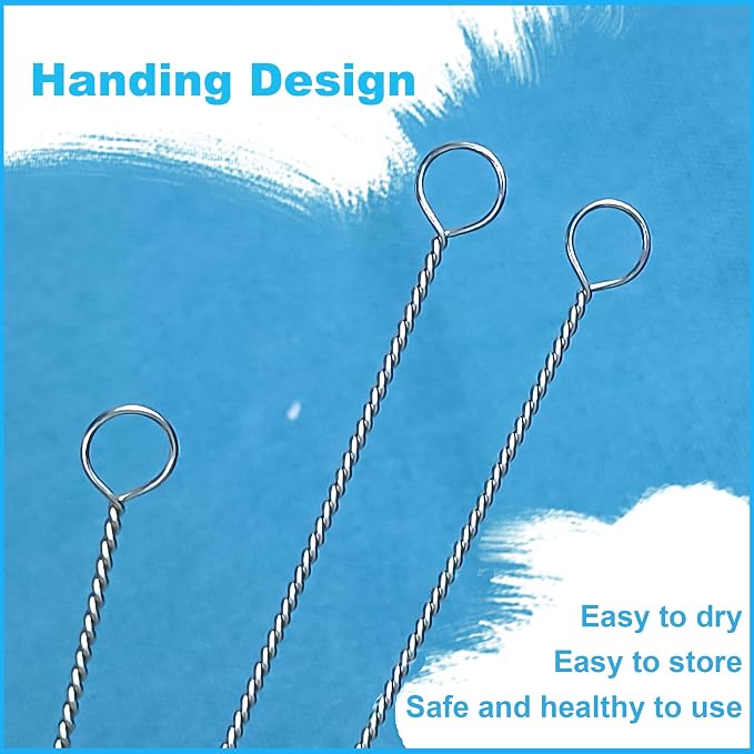 Straw Cleaner Brush Long 10 Inch, Straws Brush of Bristles Diameter 10 mm - Image 4