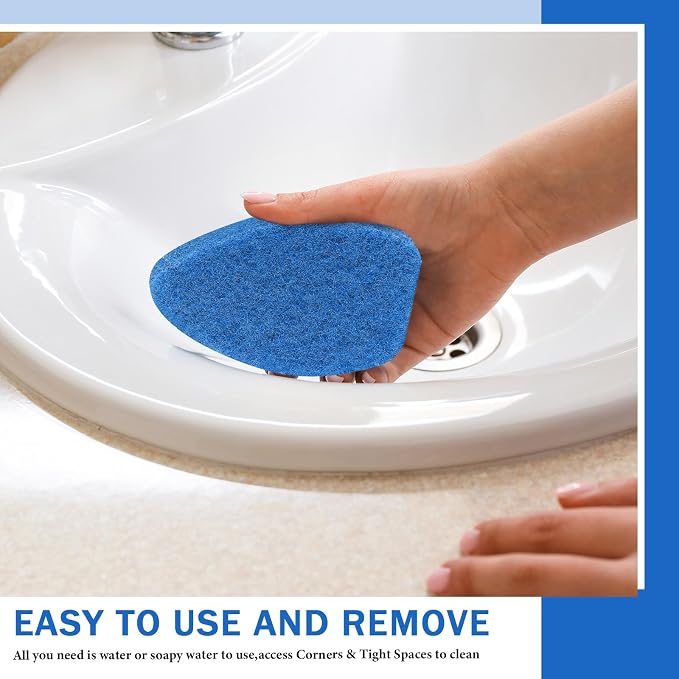 Baderke 4 Pcs Tub Tile Scrubber Cleaning Brush Pads Compatible - Image 6