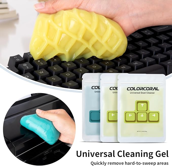 COLORCORAL Laptop Cleaning Kit Keyboard Cleaner Electronic Cleaning Product - Image 3