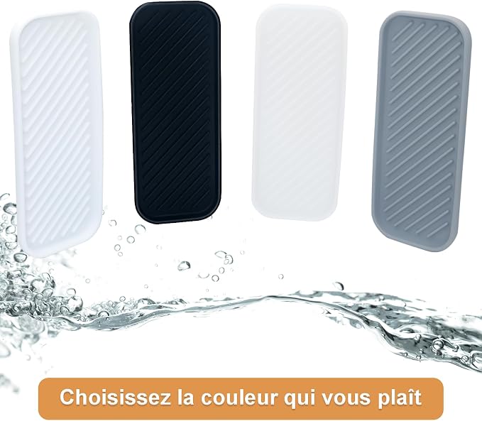 Silicone Organizer Tray, Soap and Sponge Holder - Image 5