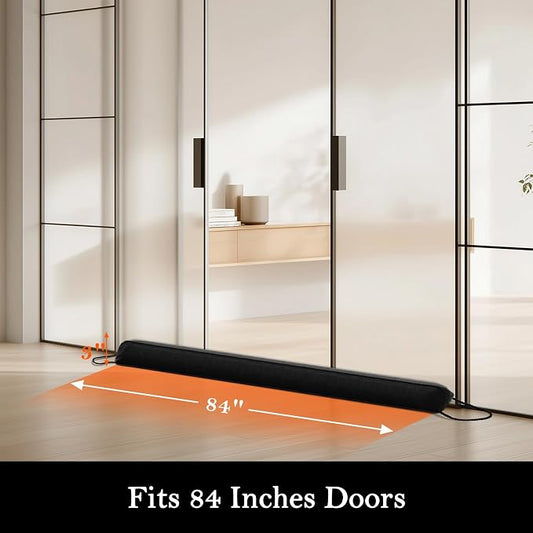 Sunolga 84" Door Draft Stopper Blocks Hot and Cold Air - Image 2