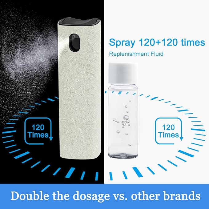 walrfid Car Screen Cleaner Spray, Electronic Touchscreen Mist Cleaning Brush Kit - Image 5