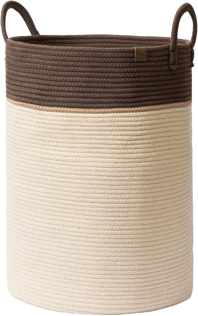 LA JOLIE MUSE Woven Basket Rope Storage Baskets by LaJol%C3%ADeMuse