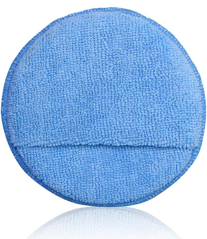 Microfiber Wax Applicator, AutoCare Ultra-Soft Microfiber Wax Applicator Pads - Image 3