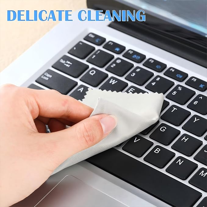 Sumind 100Pcs Eyeglass Cleaning Cloth Bulk 5.5 in Microfiber Glass Cleaning - Image 7
