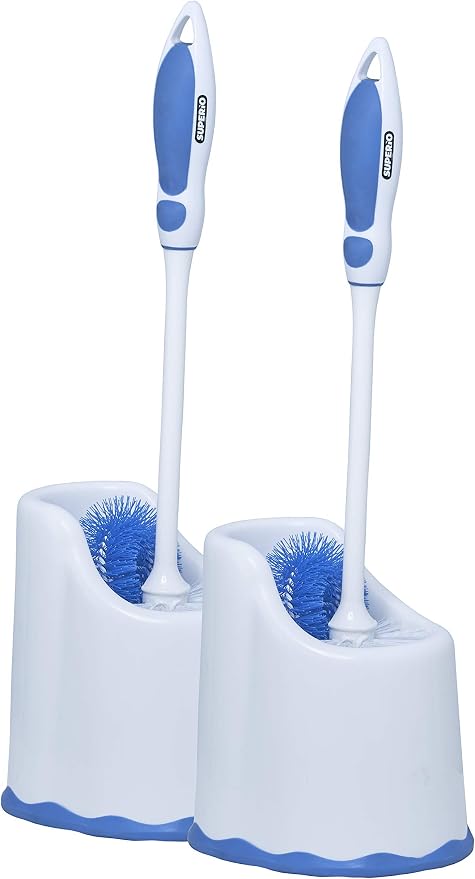 Superio Toilet Bowl Brush and Holder by Superio