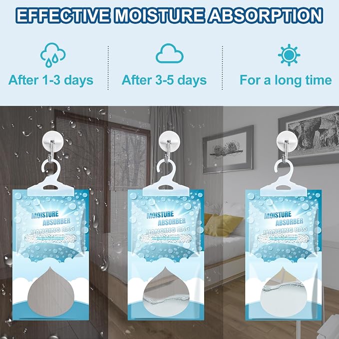 20 Pack Hanging Moisture Absorbers - Image 4