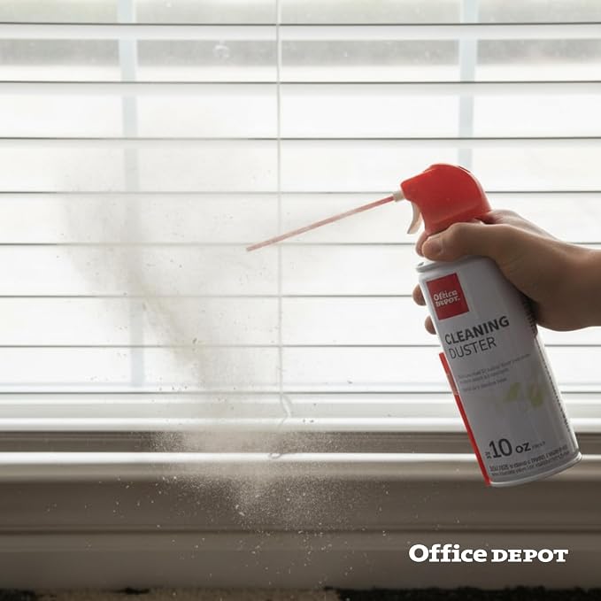 Office Depot Cleaning Duster, 10 Oz Compressed Canned Air - Image 7