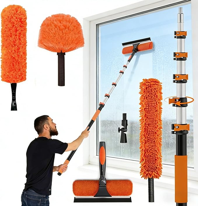 30FT High Ceiling Duster Kits by AgiiMan