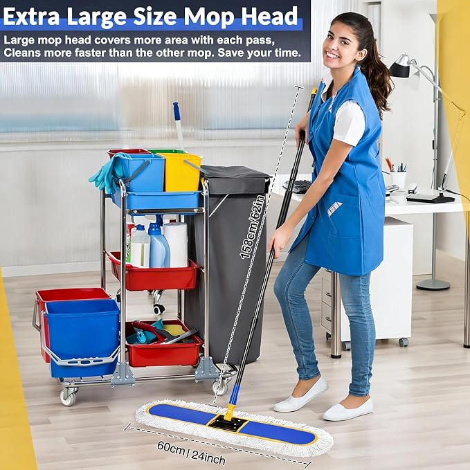 CLDREAM 24" Commercial Dust Mop - Image 2