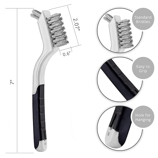 Wire Brush Set 3Pcs - Image 2