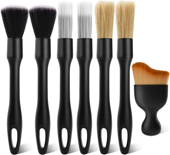 7PCS Car Detailing Brush Kit by JsqFogey