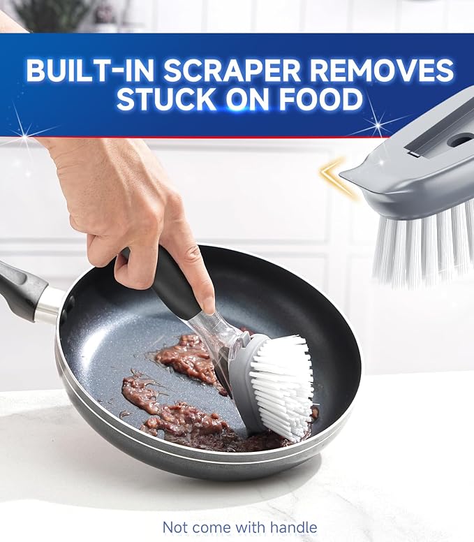 Dish Brush Replacement for OXO | Refill Head for OXO Dish Brush | Kitchen Dish - Image 3