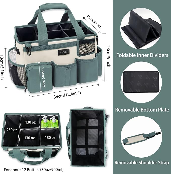 Wearable Cleaning Caddy Bag, Cleaning Supply Tote - Image 2