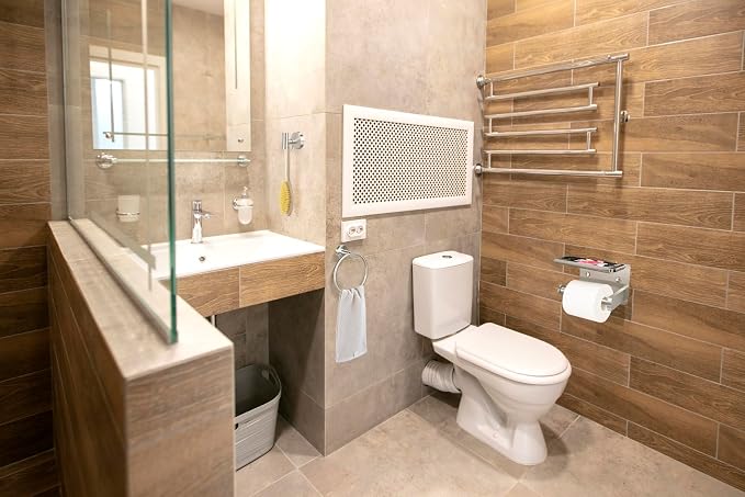 1pcs Toilet Paper Holder with Shelf, Brushed Nickel Stainless Steel Bathroom - Image 7