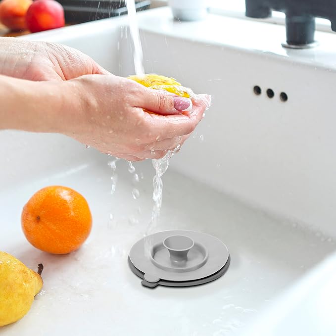 OGGI Silicone Sink Strainer & Stopper Set- Great Kitchen Sink Strainer - Image 3