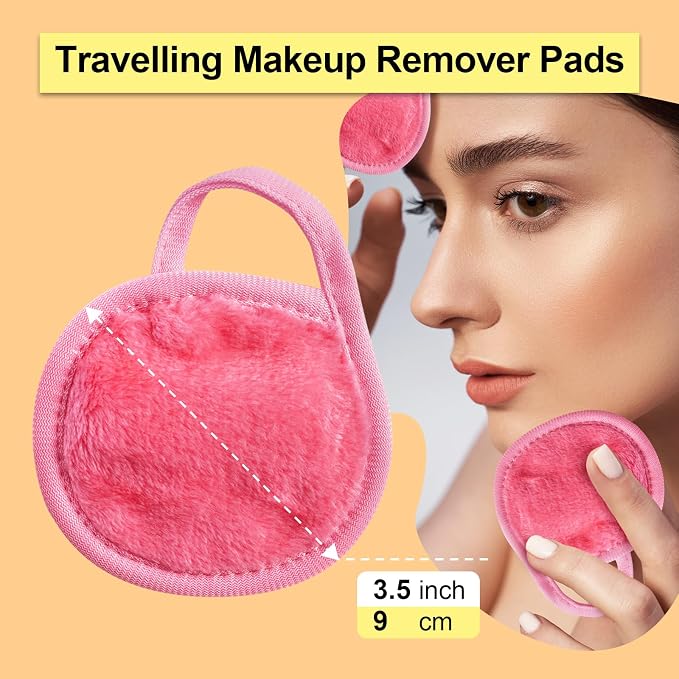 Nugilla 18 Packs Reusable Makeup Remover Pads - Image 2