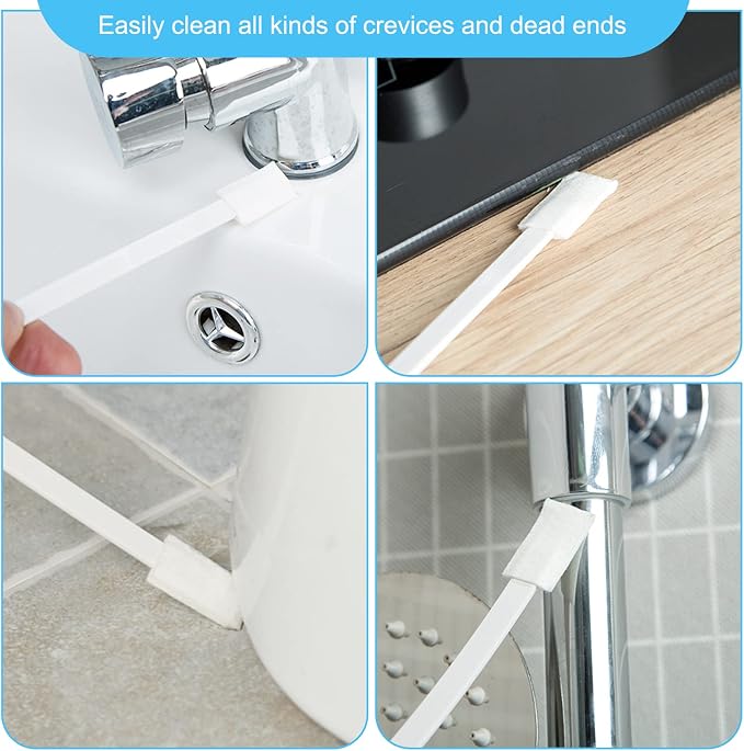 Disposable Crevice Cleaning Brushes, Disposable Toilet Bowl Brushes Crevice - Image 5