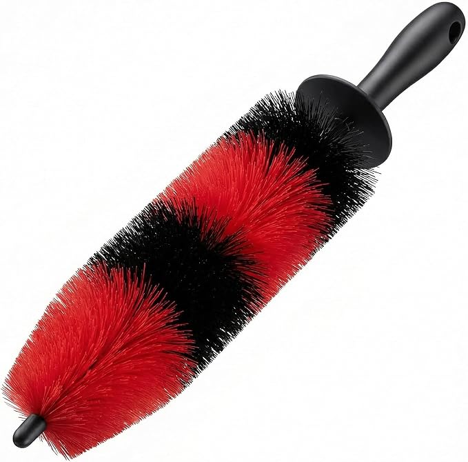 TAKAVU Master Wheel Tire Brush, Easy Reach Wheel and Rim Detailing Brush Long by TAKAVU