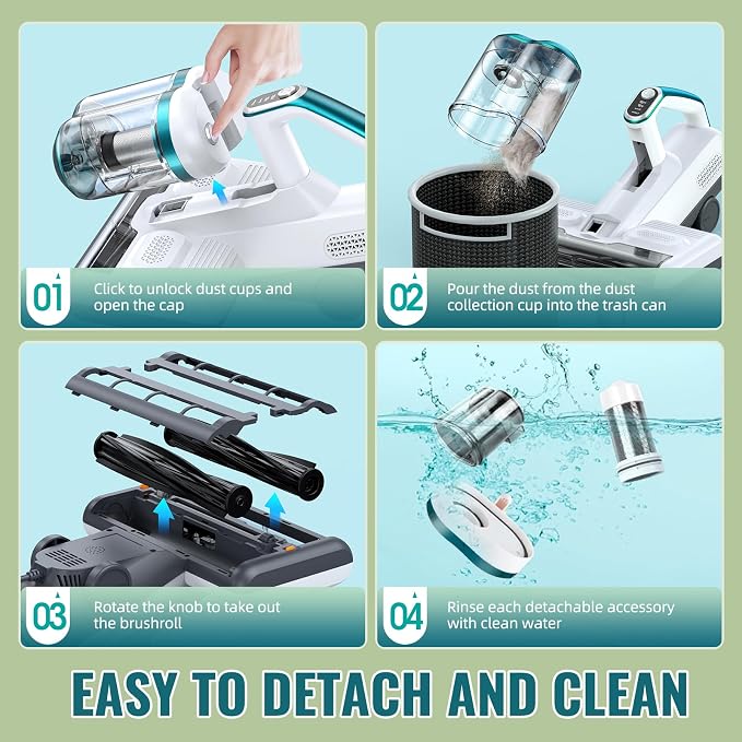 Mattress Vacuum Cleaner Bed Vacuum - Image 6