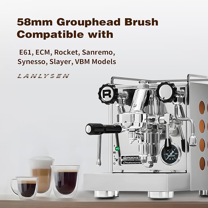 Espresso Coffee Machine Cleaning Brush, 360° Cleaning Push-Up Coffee Maker Brush - Image 6