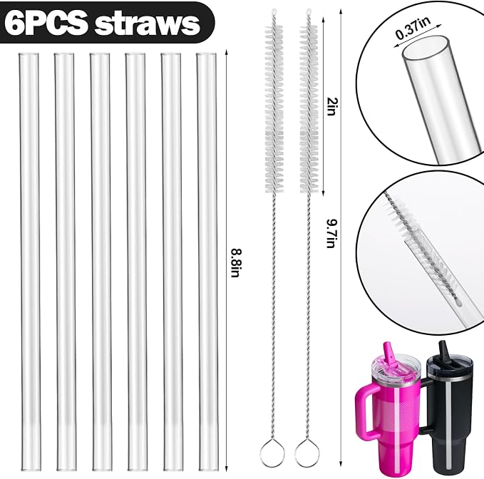 Replacement Straws for Stanley Quencher ProTour Flip Straw Tumbler 40oz - Image 4