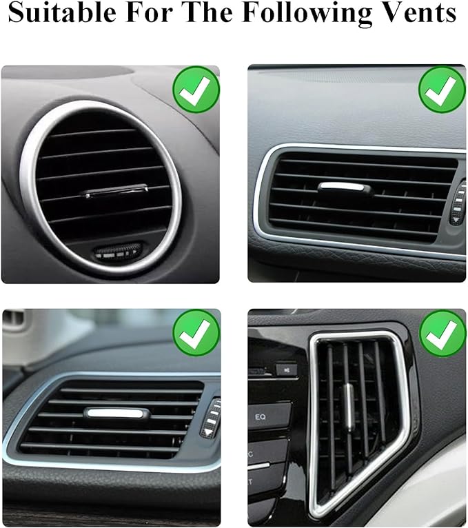 6pcs Flowers Car Air Freshener Vent Clips, 3cm/2.7cm Refillable Daisy Decor - Image 8