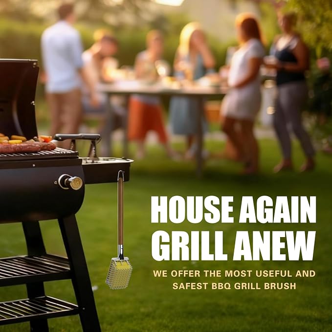 HOUSE AGAIN Grill Brush Bristle Free - Image 7