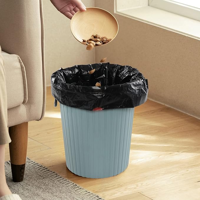 1.5 Gallon Drawstring Trash Bags, Small Black Garbage Bags, 208 Bags - Image 5