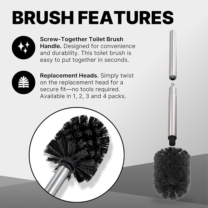 ToiletTree Products Deluxe Toilet Brush - Image 7