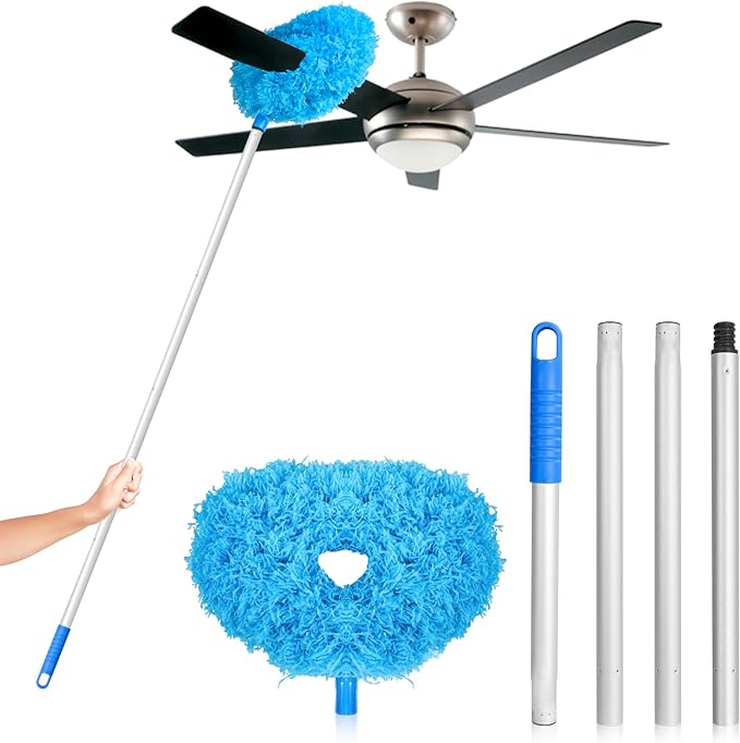 Ceiling Fan Cleaner Duster High Ceiling Extended Fan Blade Cleaner from 13 to by FONUNO