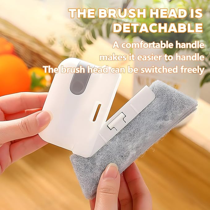 3PCS Car Window Groove Cleaning Brush, Magic Vehicle Sill Track Gap Corner - Image 5