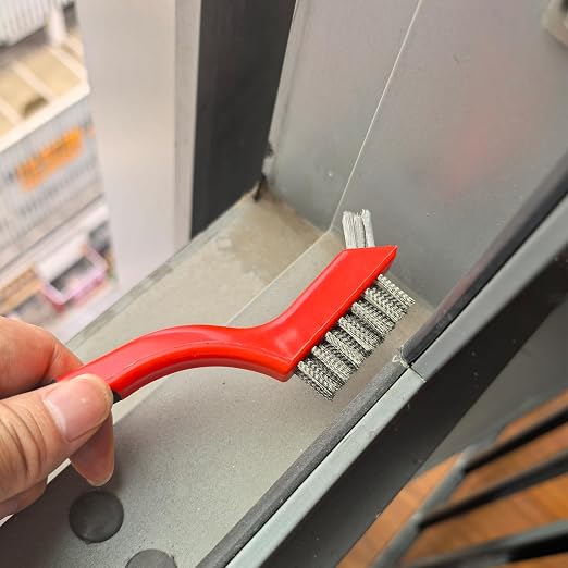6 Pcs Wire Brushes for Cleaning, Stainless Steel Bristles Scratch Brush Set for - Image 5