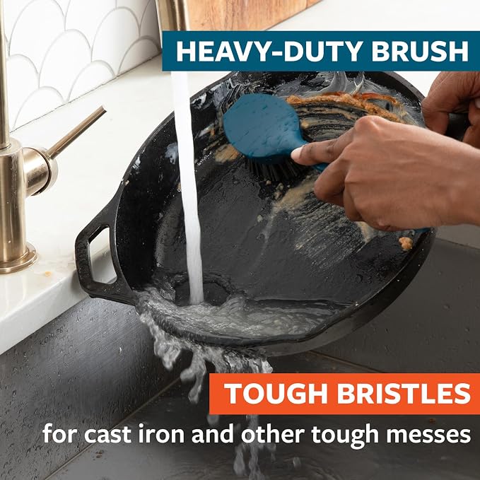 Full Circle Clean Ocean, Variety Dish Brush Pack - Image 3