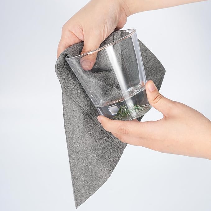 12 Pack Thickened Magic Cleaning Cloths, 30x30cm Reusable Microfiber Cleaning - Image 7