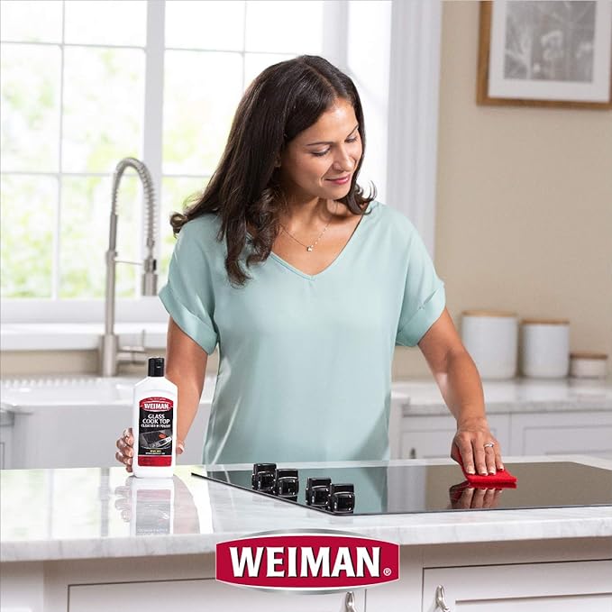 Weiman Cook Top Scrubbing Pads – Gently Clean and Remove Burned-on Food from - Image 6