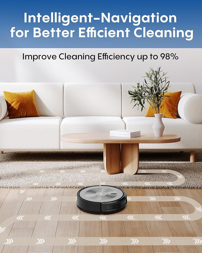 Robot Vacuum and Mop: 3000Pa Robotic Vacuum Cleaner - Image 2