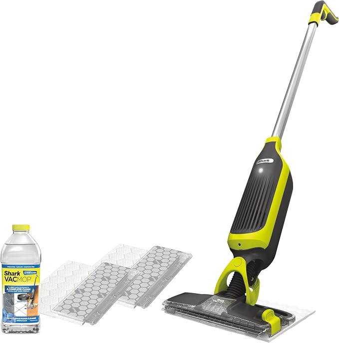 Shark VACMOP Cordless Hard Floor Vacuum Mop Includes 2 Disposable VACMOP Pads by Shark