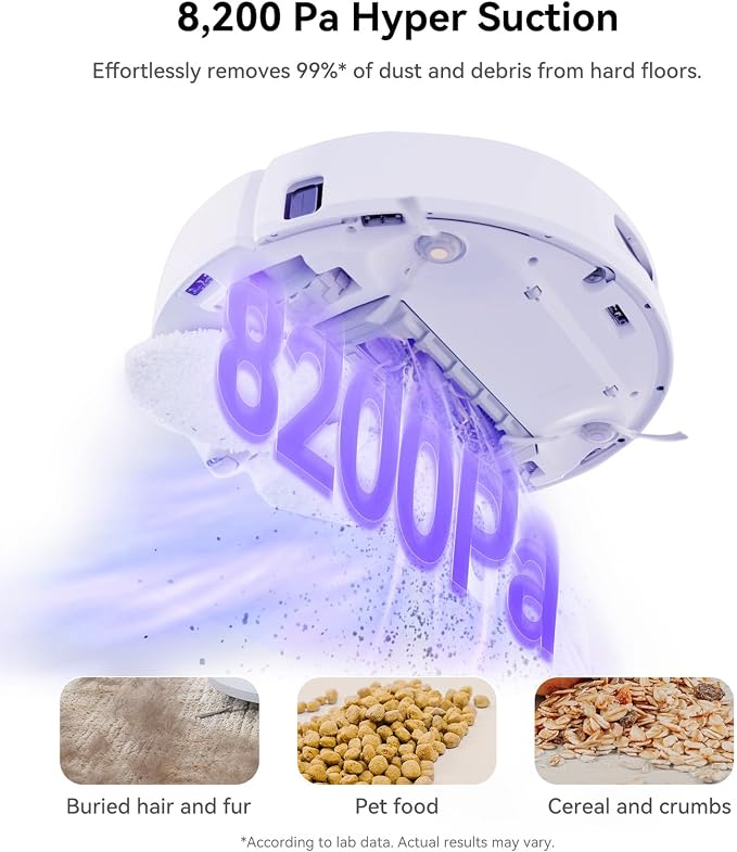 NARWAL Freo X Ultra Robot Vacuum and Mop Combo, 8200Pa Robot Mop & Vacuum - Image 2