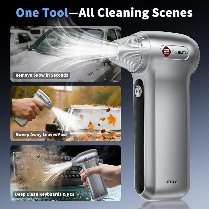 Electric Air Duster 200000RPM Brushless Motor, Cordless Compressed Air Blower - Image 6