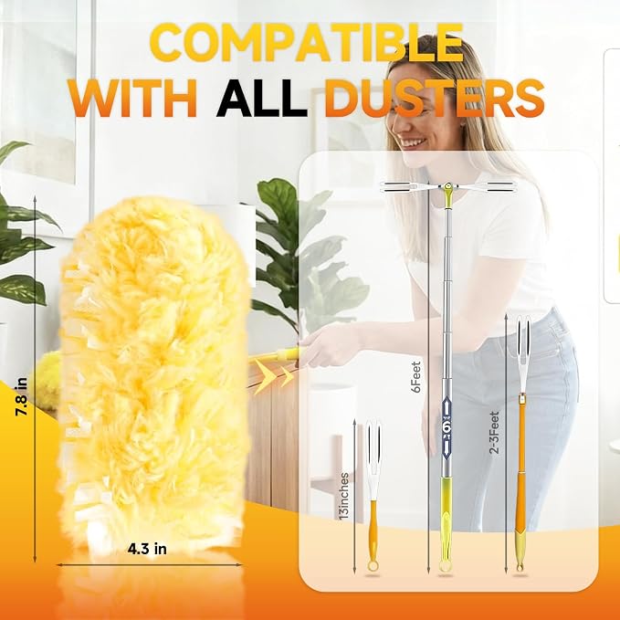 100 Count 360° Heavy Duty Duster Refills Compatible - Image 6