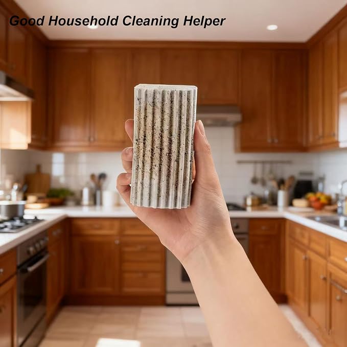 Damp Clean Duster Sponge 4 Pack Household Cleaning Sponges Reusable Dusting - Image 5
