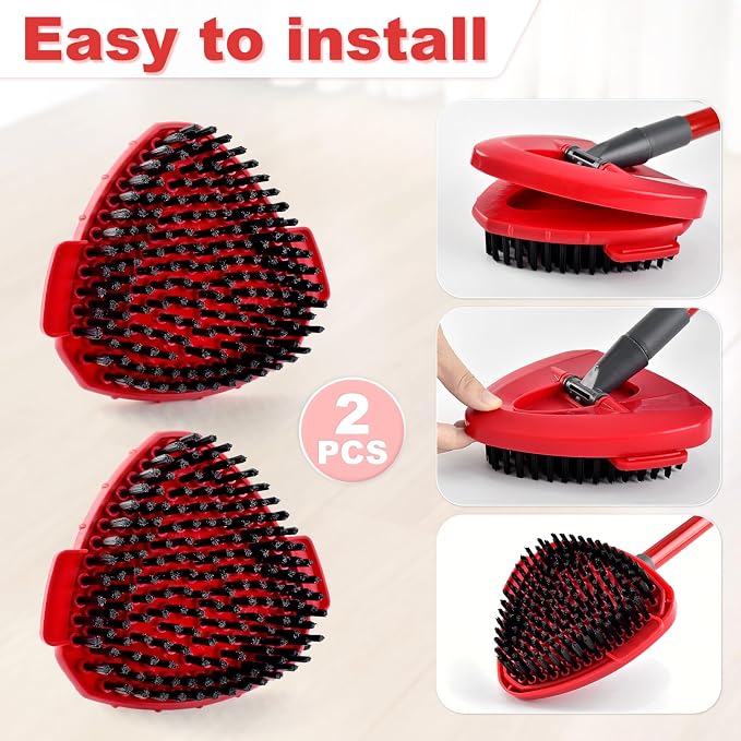 Scrubber Mop Head for Ocedar, Upgrade Scrub Brush for Ocedar, Spin Mop Scrub - Image 7