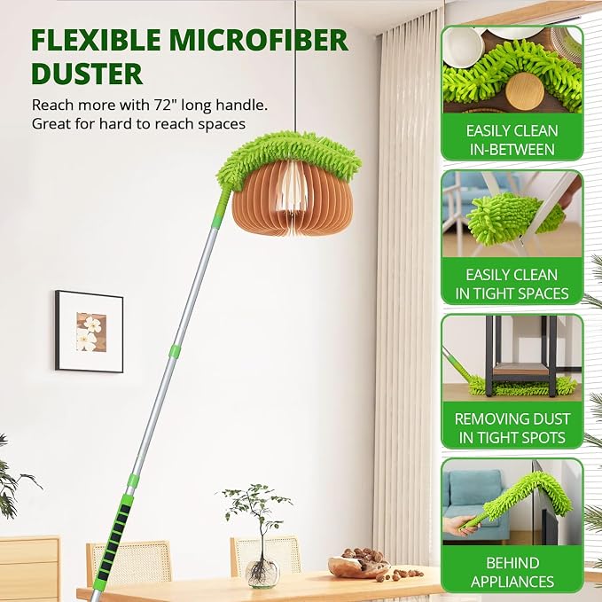 Ceiling Fan Cleaner Duster - Image 5