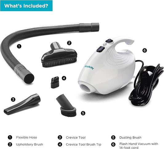 Simplicity Vacuums Flash Mini Handheld Vacuum - Image 2
