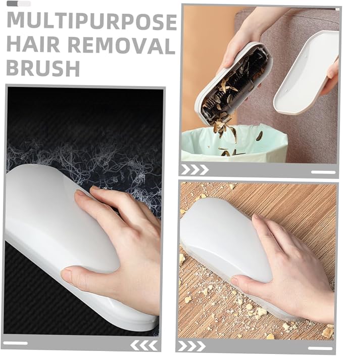 Cabilock Handheld Hair Removal Brush 7.87 Inch Multi-Functional Crumb Sweeper - Image 7