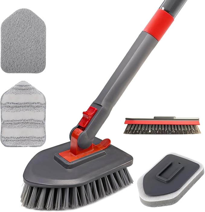 Tile Tub Scrubber Brush No Scratch by Home