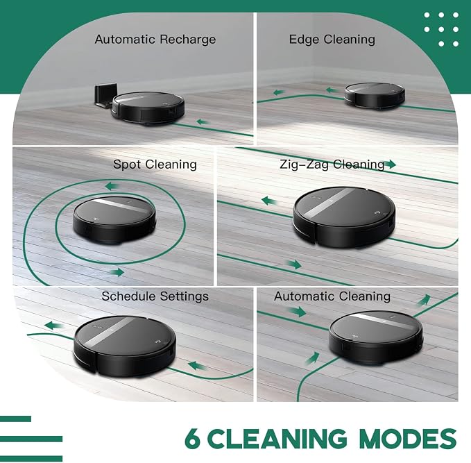 Robot Vacuum for Pet Hair, 2-in-1 Vacuum & Mop Combo - Image 4