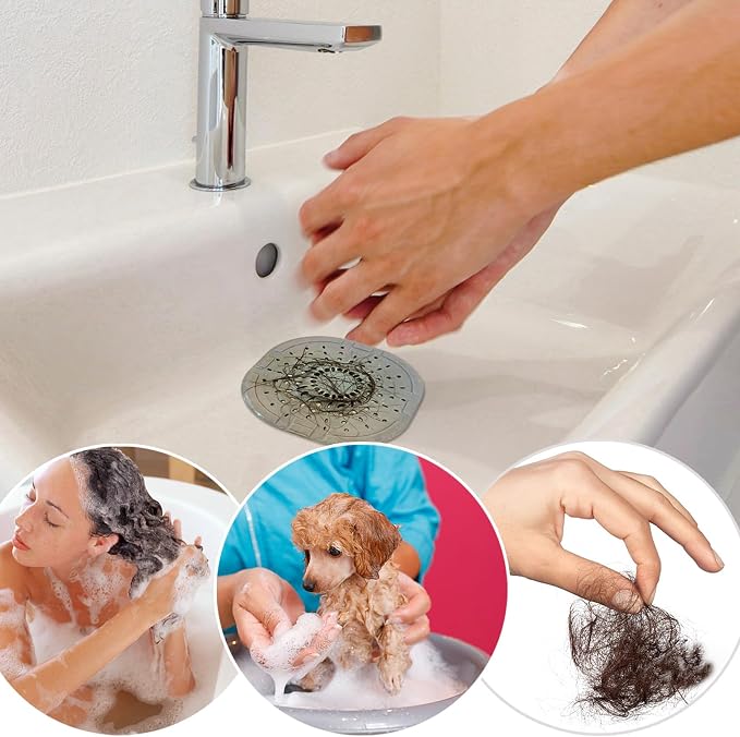 Hair Drain Catcher, Square Drain Cover - Image 2