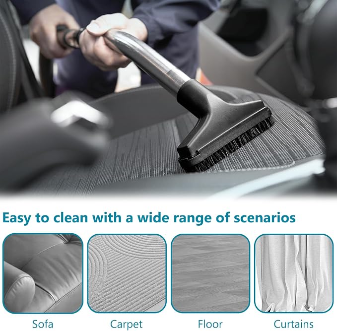 HASMX 5.5" Wide Black Vacuum Furniture Tool - Image 6